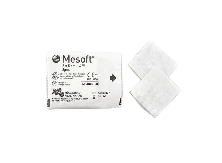 Kompress 5 x 5 cm | 3 sett 6 stk sterile kompress 