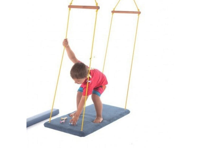 Lang teppebelagd plattformhuske 110x50 cm | Max 90 kg 
