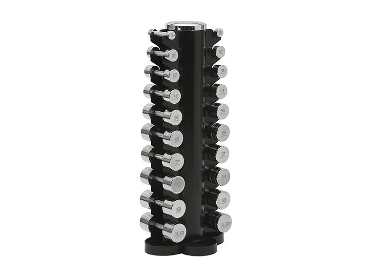 Manualer Master Fitness i krom 2 av hver | 1-10 kg | Uten stativ 