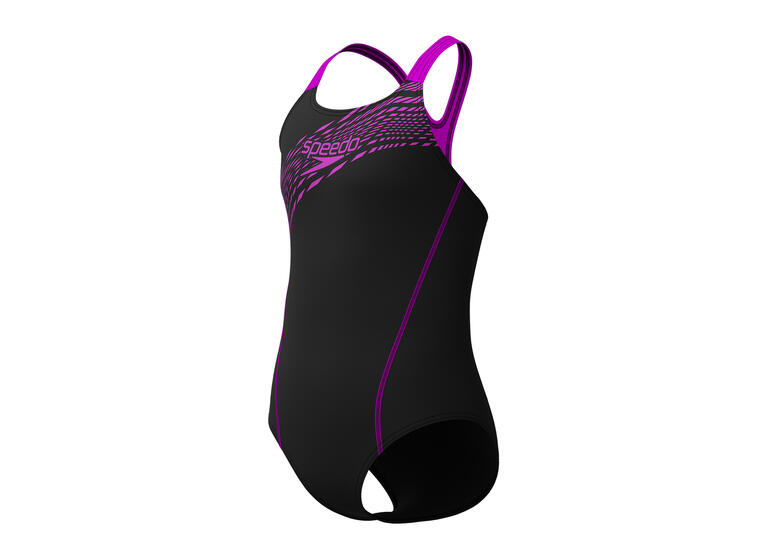 Medley Logo Medalist Badedrakt jr 140 Speedo | Lilla | EnduraFlex 
