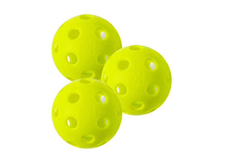 Pickleball X-26 Innendørs ball Lime 3 stk. | Trening og match 