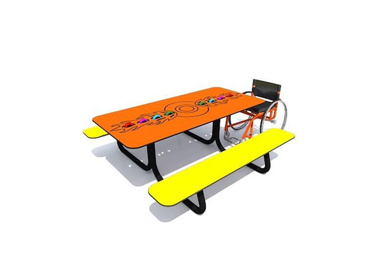 Piknikbord Festo Lumo Mini Tilpasset rullestol | Lekeplass 