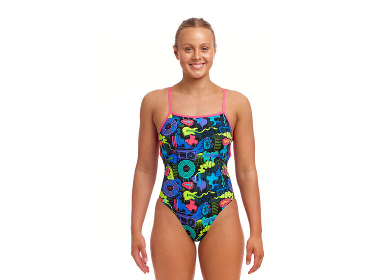 Poppy Long Badedrakt 34 Funkita | Strapped in One Piece 