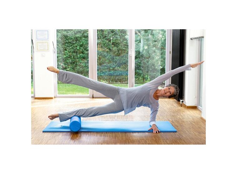 Sissel Pilates Roller Pro 15 x 90 cm | Blå Foam Roller 