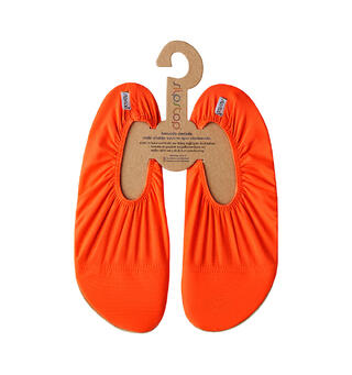 Slipstop Antisklisokker Neon Orange Allsidige gymsokker voksen
