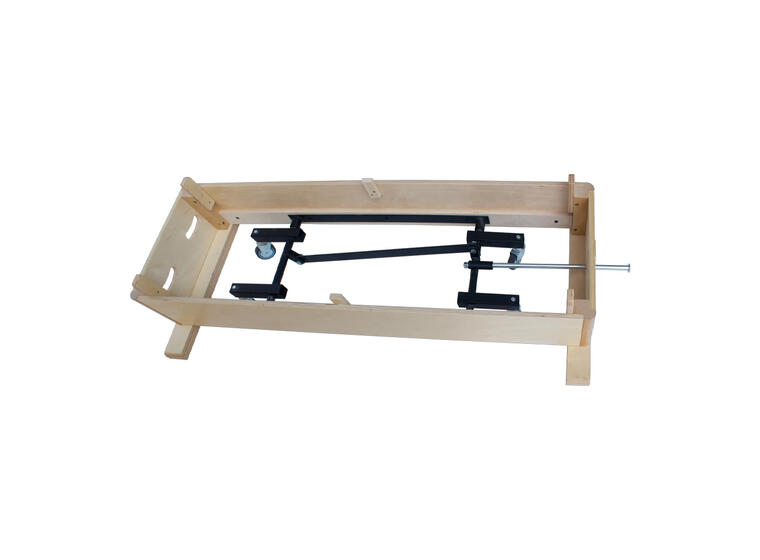 Sprangkasse 6 delt 150x50x110 cm | Med hjul 