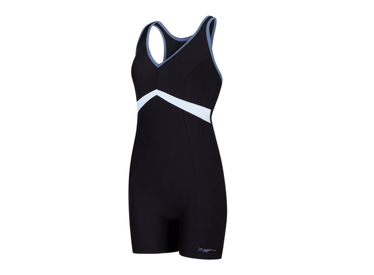 Stormy Nelson Legsuit Badedrakt EU36 Zoggs | Svart/Flerfarget | Ecolast 