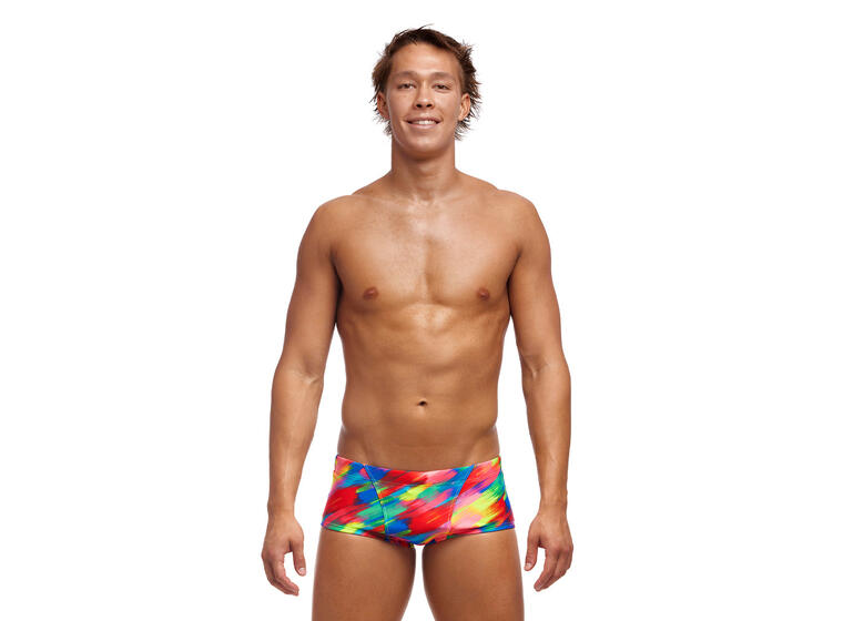 Stroked Badebukse L Funky Trunks | Classic Trunks 
