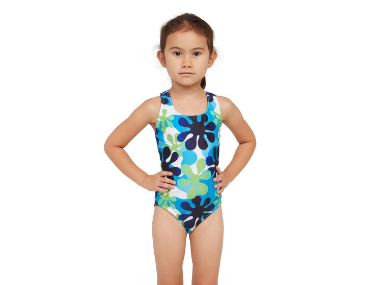 Wild Child Actionback Badedrakt 104cm Zoggs | Blå/Flerfarget | Ecolast 