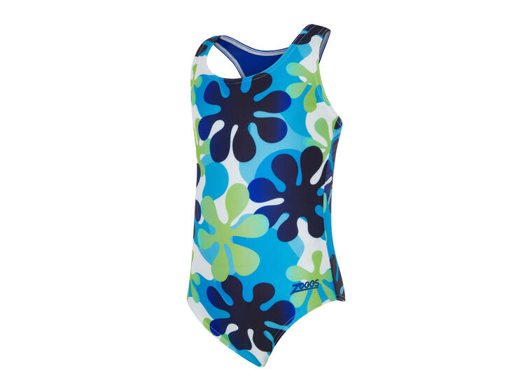 Wild Child Actionback Badedrakt 104cm Zoggs | Blå/Flerfarget | Ecolast 