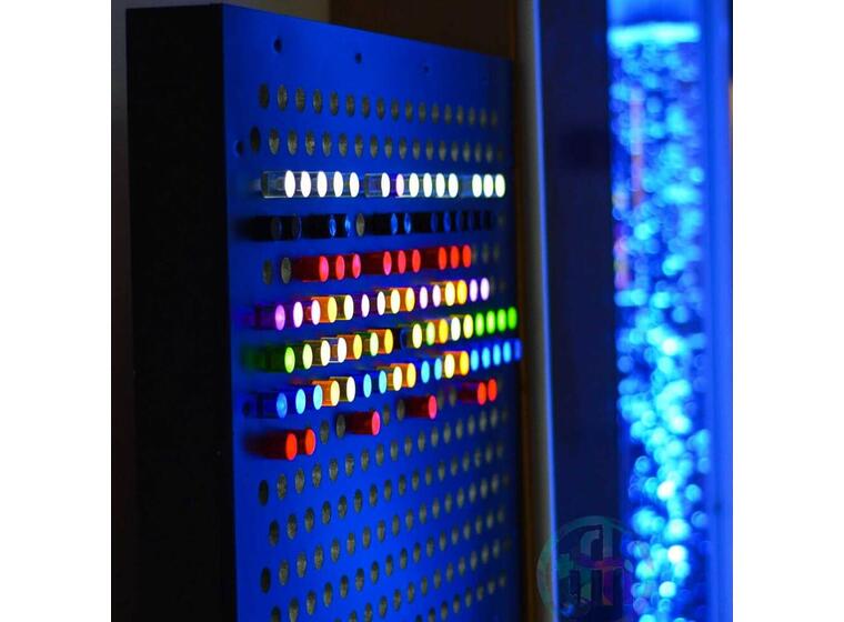 Aktivitetstavle Lysende fargestaver Rod Wall | Veggpanel 