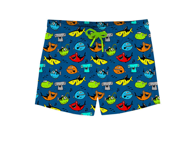 Aquatic Short Badebukse 128-134cm Slipstop | Flerfarget | Polyester 