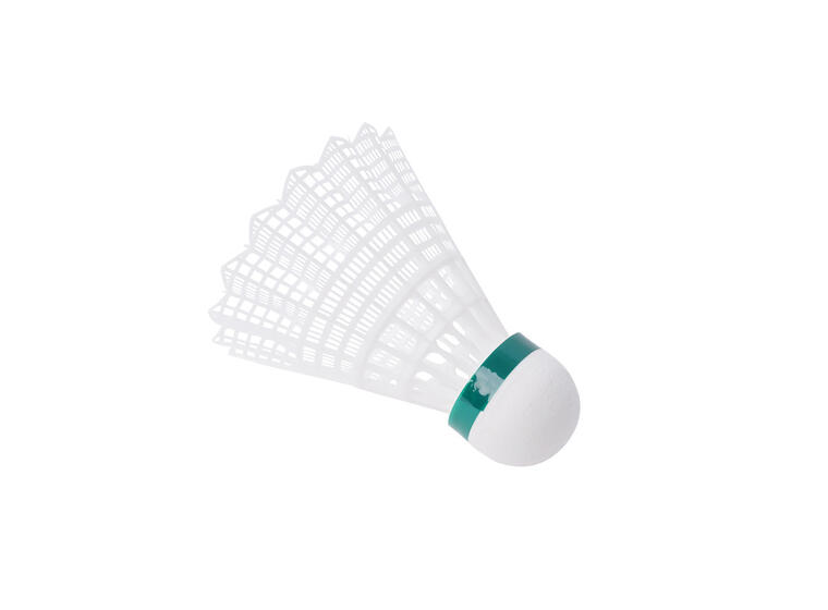 Badmintonball FlashTwo - 6 stk Hvit | Langsom hastighet 