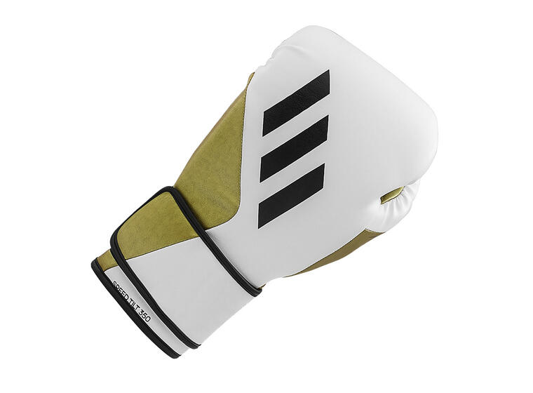 Boksehansker Adidas Speed Tilt 350 16 oz Treningshansker | Hvit/ Gull 