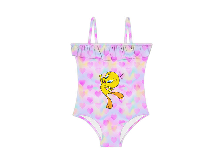 Chirpie Badedrakt 116-122cm Slipstop | Tweety | Polyester/Elastan 