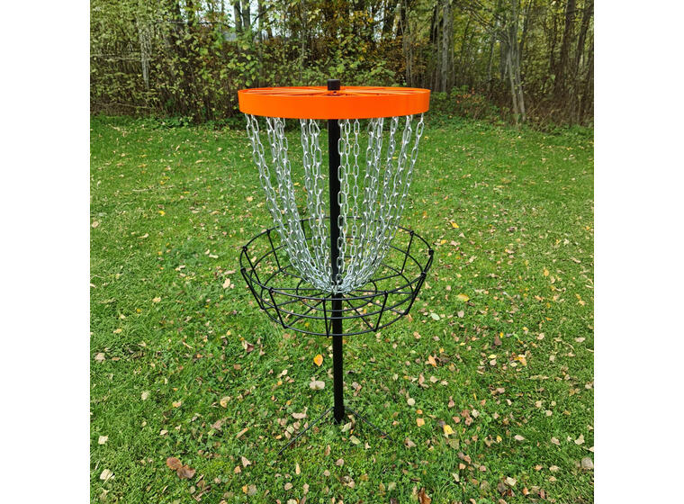 Discgolfkurv Style med fot Portabel Frisbeegolfkurv 