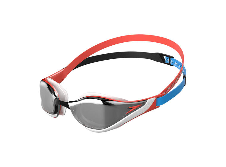 Fastskin Pure Focus Svømmebrille Speedo | Speillinse | Siren Red 