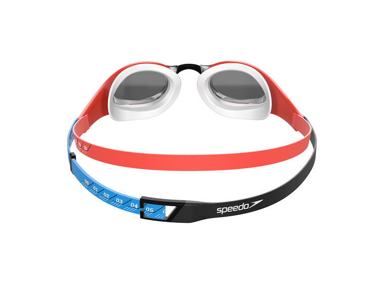 Fastskin Pure Focus Svømmebrille Speedo | Speillinse | Siren Red 