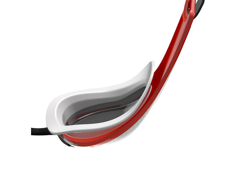 Fastskin Pure Focus Svømmebrille Speedo | Speillinse | Siren Red 