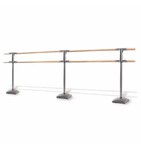 Frittst&#229;ende Ballettbarre - Maurice 2 &#225; 400 cm | rund profil | m/hjul