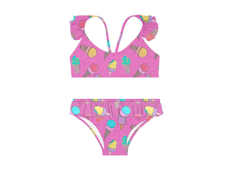 Glace Bikini 116-122cm Slipstop | Flerfarget |Polyester/Elastan 