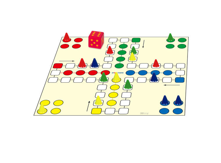 Ludo Hagespill 149 x 149 cm 