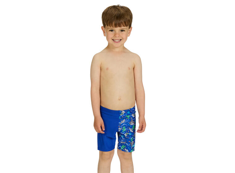 Oceanic Midi Jammer Badebukse 110cm Zoggs | Blå/Flerfarget | Ecolast 