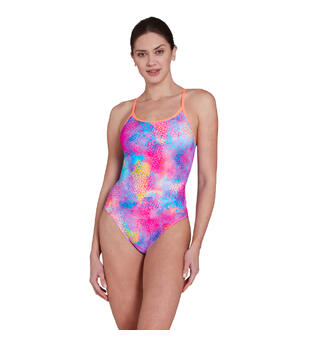 Paradox Sprintback Badedrakt Zoggs | Flerfarget | Ecolast +