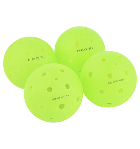 Pickleball Selkirk Pro S1 Utend&#248;rs ball 4 stk. | Trening og match
