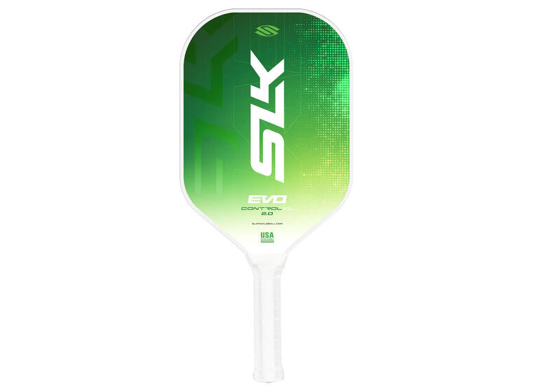 Pickleballracket SLK Evo Control 2.0 XL Trening og match | 16mm | Grønn 
