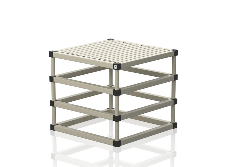 Plattform til svømmehall Beige | 80x80x70 cm 