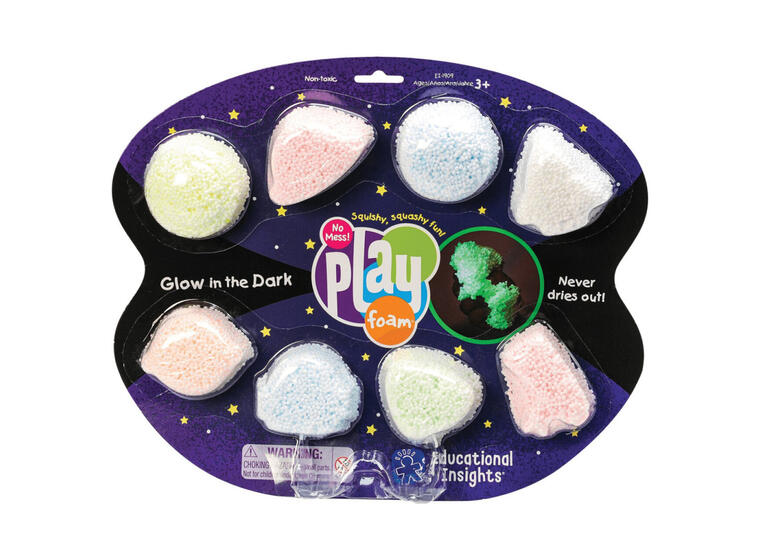 Play foam sett UV Lyser i mørket 