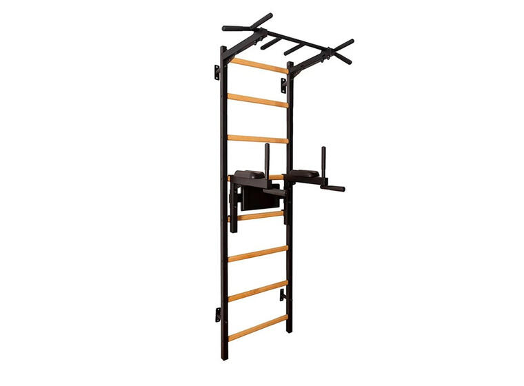 Ribbevegg BenchK 230 Svart Pull-up | Høydejusterbar dip bar 