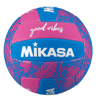 Sandvolleyball Mikasa Good Vibes Blå/Rosa | Beachvolley | Trening og lek