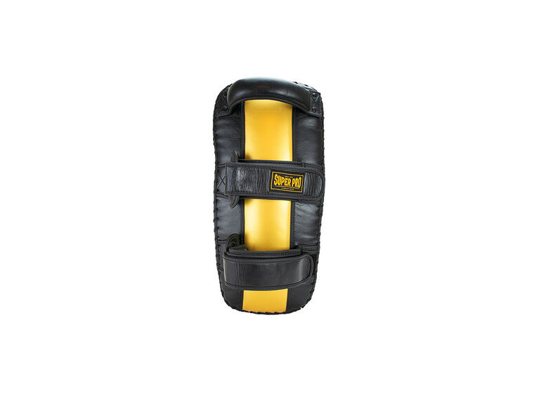 Slagpute Super Pro til kampsport Thai Pad | Svart/ gull 