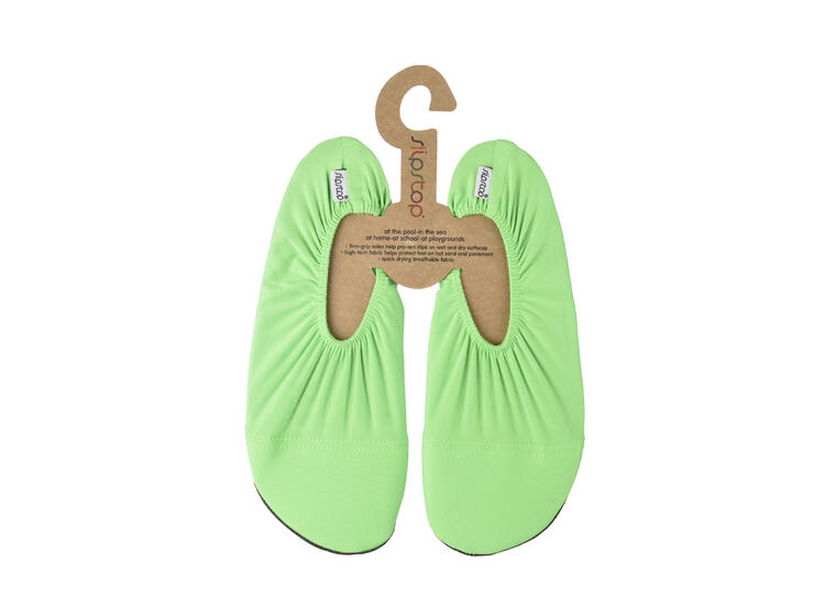 Slipstop Antisklisokker Neon Green S Allsidige gymsokker voksen 