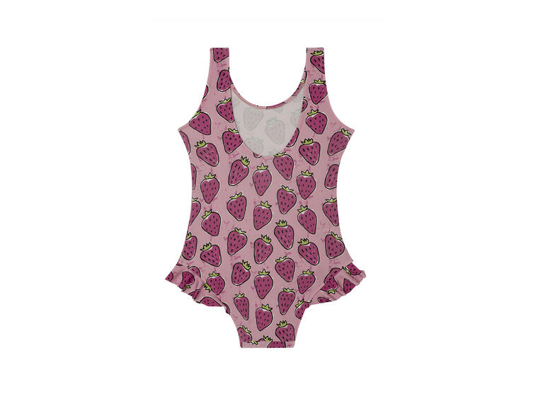 Strawberry Badedrakt 104-110cm Slipstop | Rosa | Polyester/Elastan 