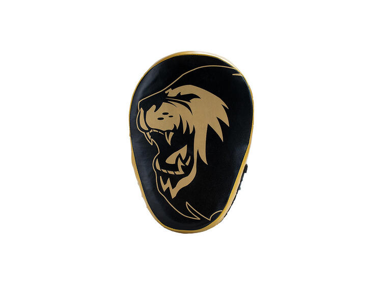 Super Pro Curved Punch Pads 1 par treningspads | svart/ gull 
