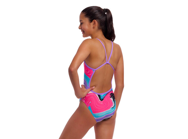 Sweetest Swirl Badedrakt jr 152 Funkita | Single Strap One Piece 