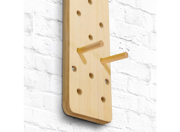 Treningsvegg MF Peg Board 242 cm Klatrevegg | 35 hull | 242 x 30 x 4 cm 