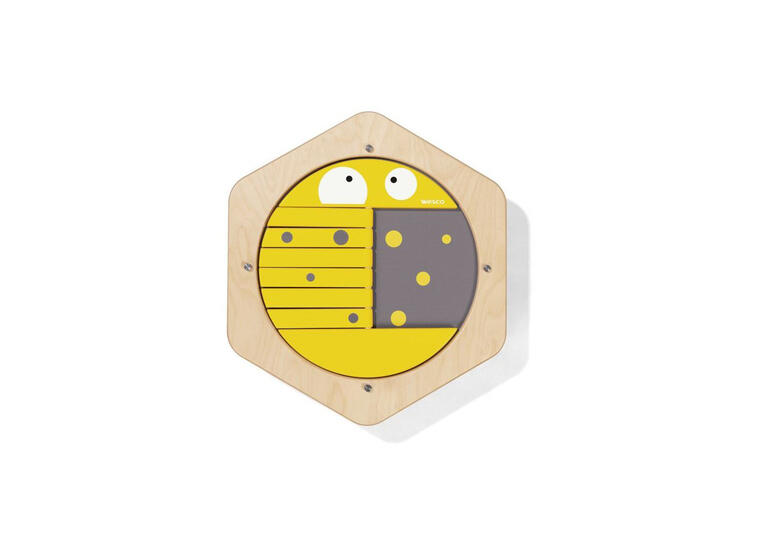 Veggpanel Hexagon Sommerfugl 48 x 54 x 7 cm 