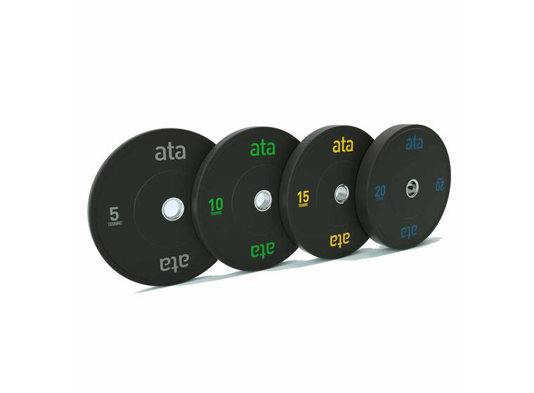 Vektpakke ata ECO Bumper Plate Hull 50mm | Totalt 100 kg 