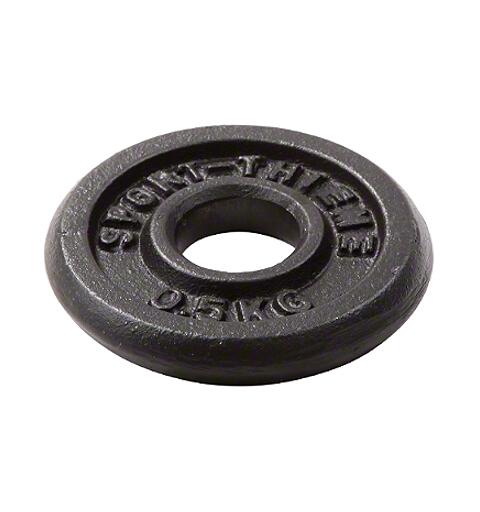 Vektskive jern - 30 mm Velg vekt: 0,5 til 20 kg