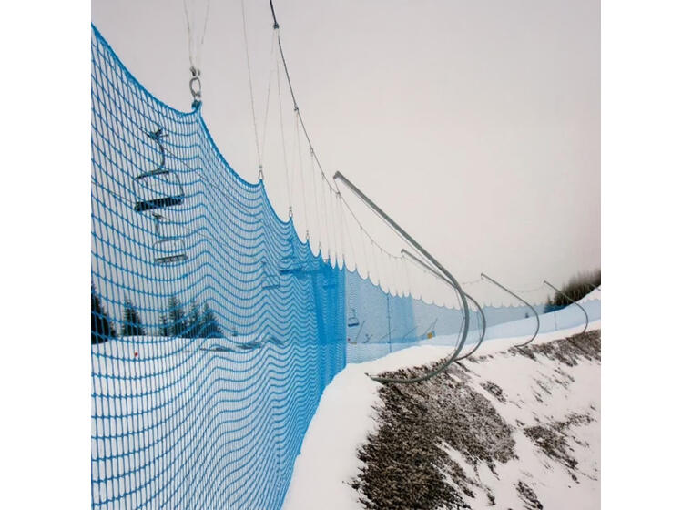Alpingjerde A for bratt terreng Blått | 25x4 m | 5x5 cm 