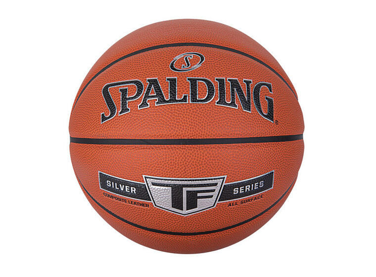 Basketball Spalding NBA Silver str 7 Treningsball til inne- og utebruk 