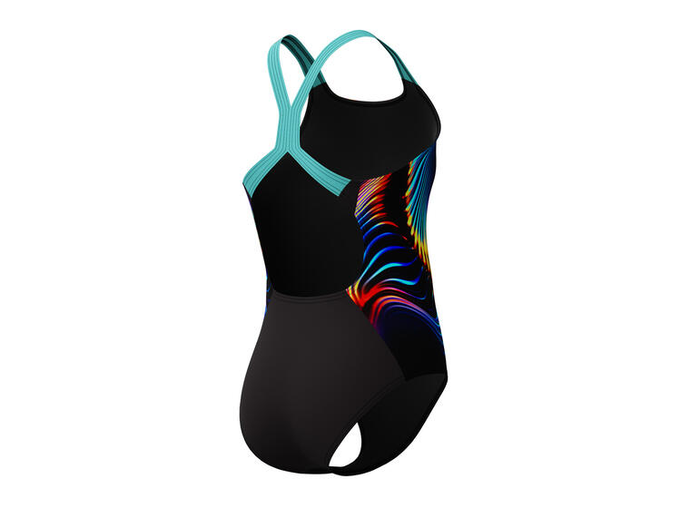 Digital Placement Badedrakt jr 116 Speedo | Marine/Blå | Endurance+ 