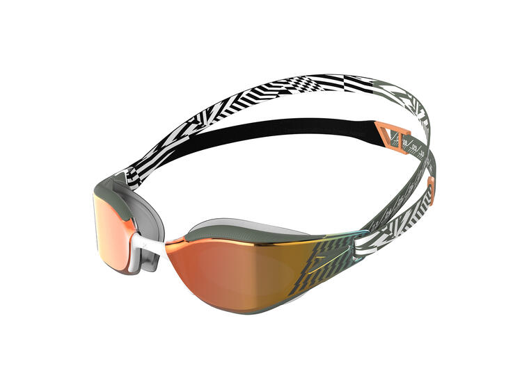 Fastskin Hyper Elite Svømmebrille Speedo | Speillinse | Grønn 