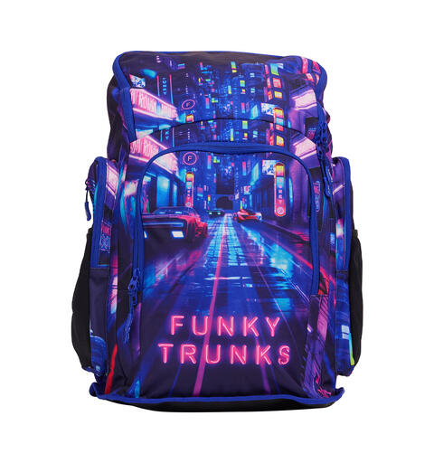 Funky Trunks Backpack Ryggsekk 40 L Cyber City | Sv&#248;mmesekk | Sv&#248;mmebag