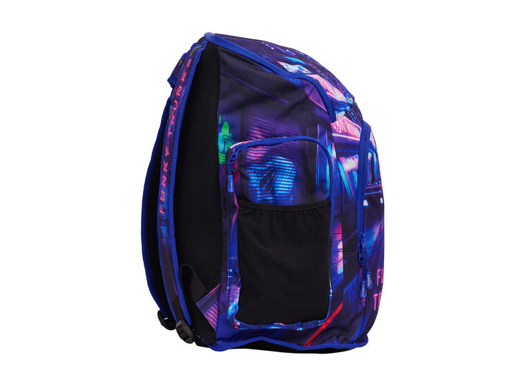 Funky Trunks Backpack Ryggsekk 40 L Cyber City | Svømmesekk | Svømmebag 