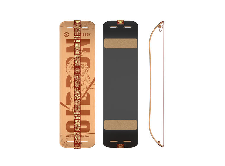 Gibbon® Giboard Set Roots Rocker Travel Slackline sett 
